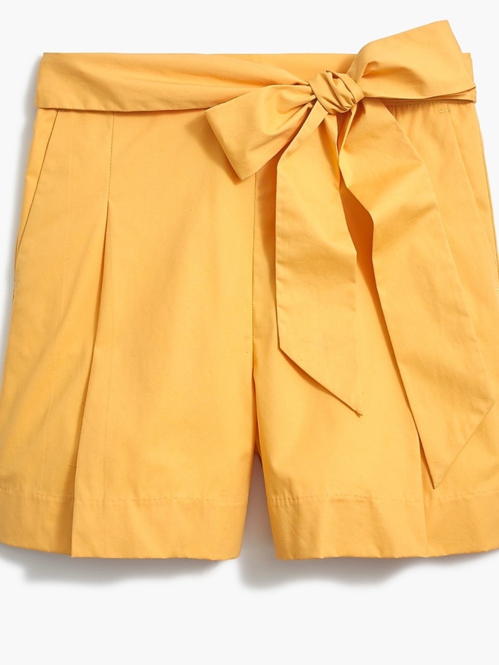 J. Crew Yellow High Rise Shorts Size 0